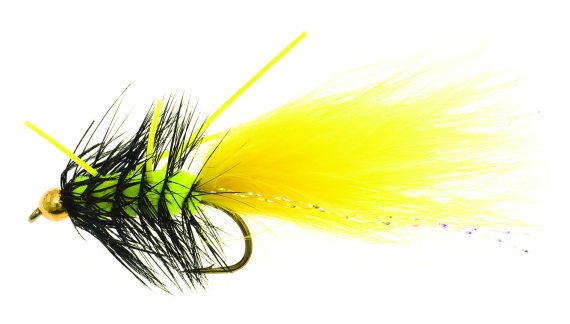 Dog Nobbler Tiger Kamasan B170 #4 dans le groupe Leurre de la peche / Mouches / Streamers l\'adresse Sportfiskeprylar.se (FL00120)