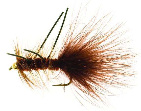 Dog Nobbler Brown Kamasan B170 #4 dans le groupe Leurre de la peche / Mouches / Streamers l\'adresse Sportfiskeprylar.se (FL00121)