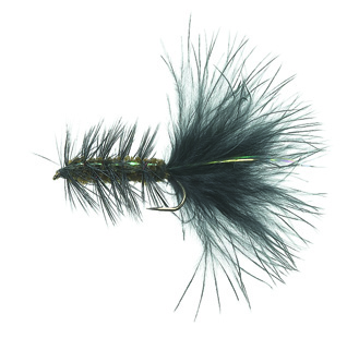 Flash a\' Bugger Olive Daiichi 2220 #8 dans le groupe Leurre de la peche / Mouches / Streamers l\'adresse Sportfiskeprylar.se (FL20017)