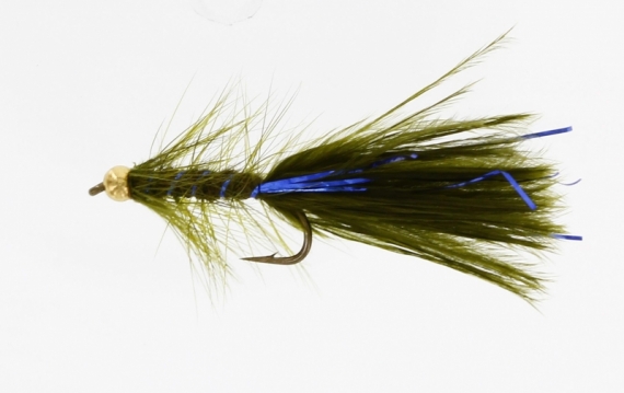 MiniNoblers Olive/Silver Daiichi 1560 #10 dans le groupe Leurre de la peche / Mouches / Streamers l\'adresse Sportfiskeprylar.se (FL22045)