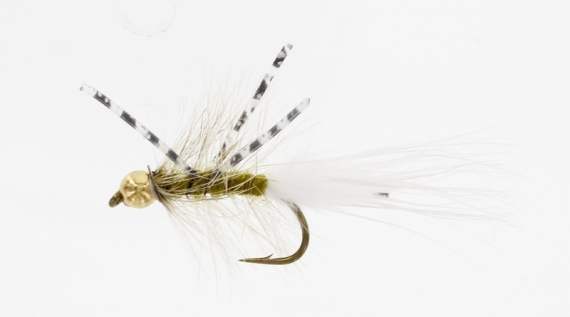 X-Fly Goldhead Olive Kamasan B170 #6 dans le groupe Leurre de la peche / Mouches / Streamers l\'adresse Sportfiskeprylar.se (FL22050)