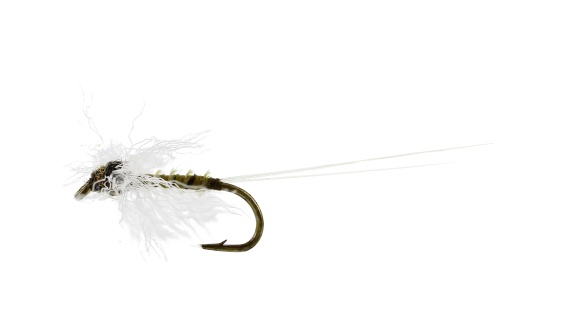 Baetis Spinner Biot Olive TMC100 dans le groupe Leurre de la peche / Mouches / Mouches sèches l\'adresse Sportfiskeprylar.se (FL32110r)