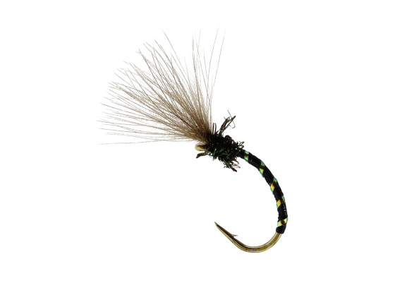 Midge Flash Emerger Black TMC212TR dans le groupe Leurre de la peche / Mouches / Mouches sèches l\'adresse Sportfiskeprylar.se (FL32151r)