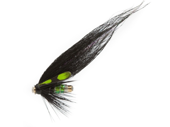 Etterbutten Black/Lime US Tube dans le groupe Leurre de la peche / Mouches / Mouches tube l\'adresse Sportfiskeprylar.se (FL74309r)