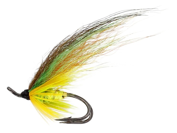 Green Highlander VMC 8909 #8 Double dans le groupe Leurre de la peche / Mouches / Mouches à saumon l\'adresse Sportfiskeprylar.se (FL97230)