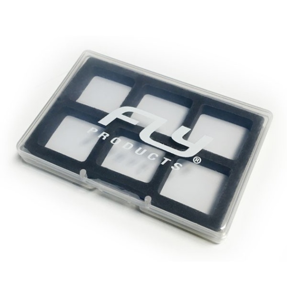 FLY Slim Fly Box/krokask 6 fack dans le groupe Stockage / Boite de peche / Boîtes à mouche l\'adresse Sportfiskeprylar.se (FLY_WB6comp)