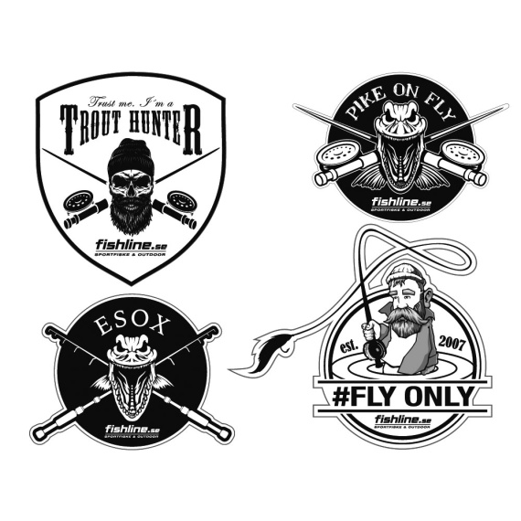Fishline Sticker Sheet 1 dans le groupe Autre / Autocollants l\'adresse Sportfiskeprylar.se (FL_STICKERSHEET1)