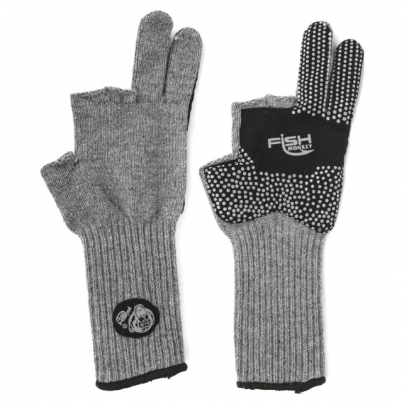 Fish Monkey Bauers Grandma Two finger Wool Glove dans le groupe Habits et chaussures / Habits / Gant peche l\'adresse Sportfiskeprylar.se (FM325-LXLr)