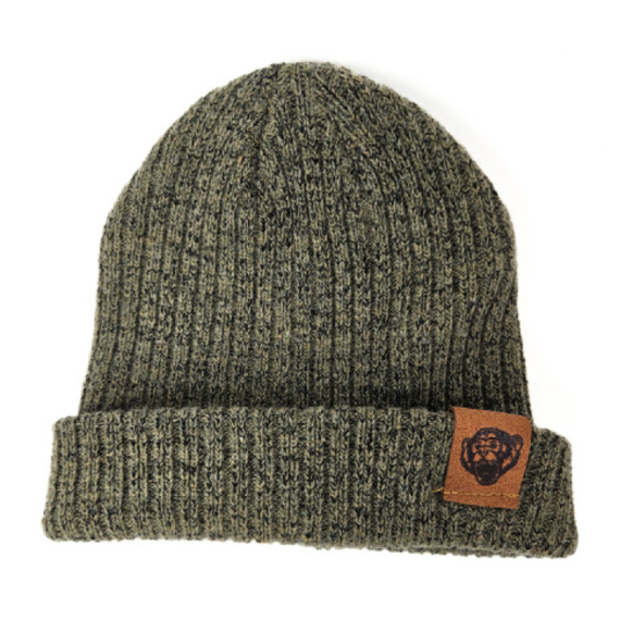 Fish Monkey Wool Beanie - Green dans le groupe Habits et chaussures / Chapeau de peche, casquette peche / Bérets et chapeaux l\'adresse Sportfiskeprylar.se (FM43-GRN)
