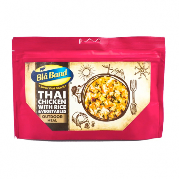 Blue Band Thai Chicken with Rice & Vegetables dans le groupe Loisirs en plein air / Nourriture camping / Nourriture lyophilisée l\'adresse Sportfiskeprylar.se (FTC210)