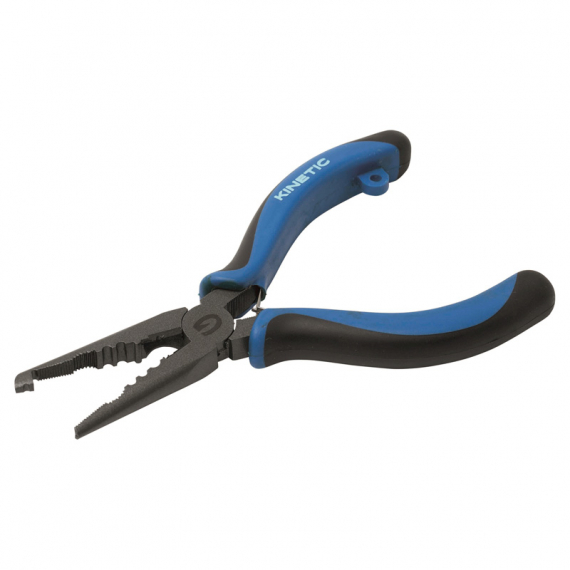 Kinetic CS Heavy Duty Splitring Plier 6,5\'\' Curved Nose Blue/Black dans le groupe Accessoires de pêche / Pinces et ciseaux / Pince à anneaux brisés l\'adresse Sportfiskeprylar.se (G178-202-068)