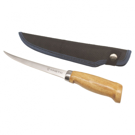Kinetic Nordic Fillet Knife 6\'\' Wood dans le groupe Accessoires de pêche / Couteaux et haches / Couteaux / Couteaux à filet l\'adresse Sportfiskeprylar.se (G188-246-067)