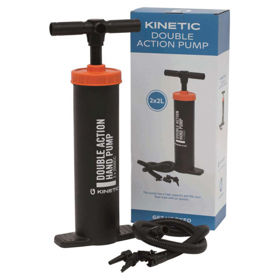 Kinetic Double Action Pump 2x2L dans le groupe Électronique marine et bateau / Float-tubes et bateaux gonflables / Float-tubes et accessoires / Accessoires float-tubes l\'adresse Sportfiskeprylar.se (G226-103-084)