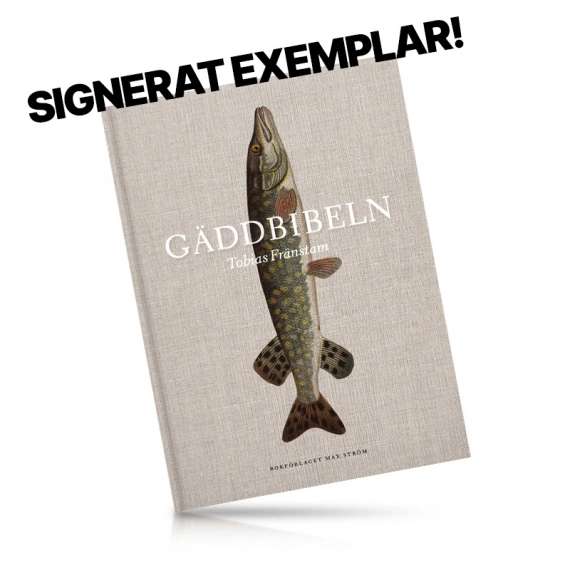 Gäddbibeln Signerad av Tobias Fränstam dans le groupe Autre / Dvd et livres / Livres pêche l\'adresse Sportfiskeprylar.se (GADDBIBELN-SIGN)