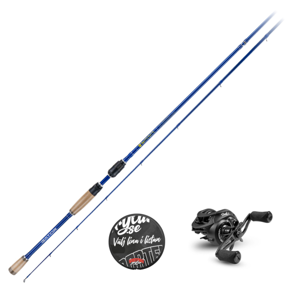 Gator Mirage Baitcaster Perch Set dans le groupe Kit de pêche / Ensemble casting / Ensemble Casting Perche l\'adresse Sportfiskeprylar.se (GATORSBCSET)