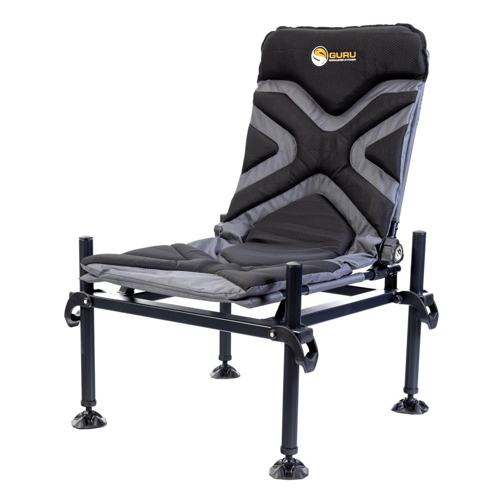 Guru Tackle X-Level Accessory Chair dans le groupe Loisirs en plein air / Tentes et aménagement / Chaises et tables / Chaises l\'adresse Sportfiskeprylar.se (GCA001)