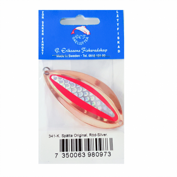 Spätta 12gr 68mm dans le groupe Leurre de la peche / Leurres jigging sous glace / Cuillers pêche sous glace l\'adresse Sportfiskeprylar.se (GE35r)