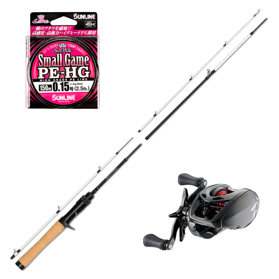 Megabass Great Hunting GHBF48-4UL Extreme Climber 488 Small Game Trout Combo dans le groupe Kit de pêche / Ensemble casting / Ensemble Casting Perche l\'adresse Sportfiskeprylar.se (GHSTEEZCOMBO)