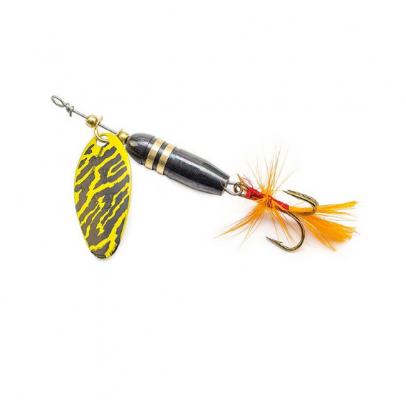 Fig Black Bee 10g - Gulsv dans le groupe Leurre de la peche / Spinners / Inlinespinnare l\'adresse Sportfiskeprylar.se (GL-16147)