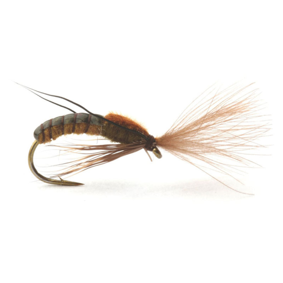 Super Emerging Caddis Brown Olive dans le groupe Leurre de la peche / Mouches / Mouches sèches l\'adresse Sportfiskeprylar.se (GL46166r)