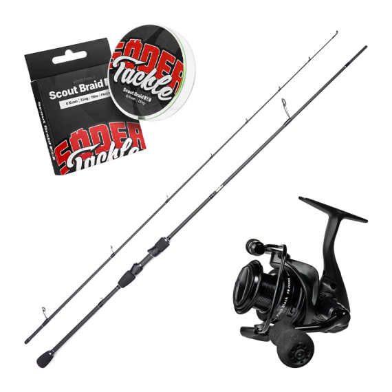 Bite Of Bleak Gladius Spinning Combo dans le groupe Kits de pêche / Combos spinning / Ensemble Spinning Perche l\'adresse Sportfiskeprylar.se (GLADIUSSPINNINGCOMBO)