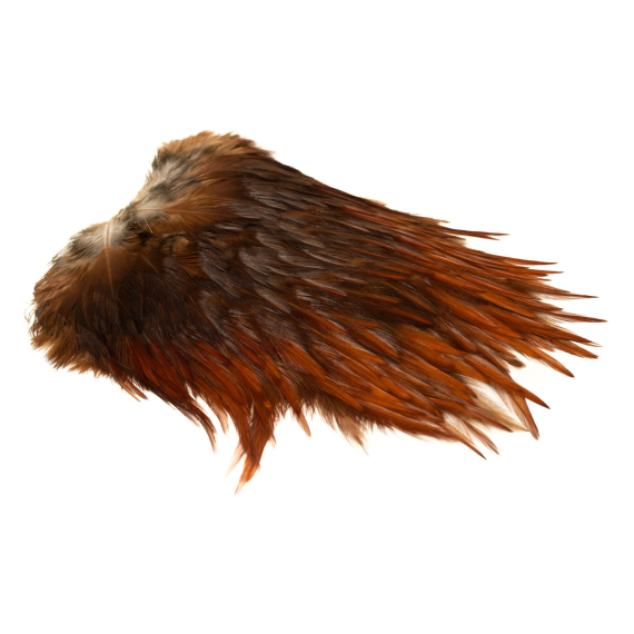 Indisk tuppsadel - Medium Brown dans le groupe Hameçons et terminal tackle / Fabrication mouche / Matériel de montage de mouches / Plumes et capes / Capes et selles l\'adresse Sportfiskeprylar.se (GN15-5)