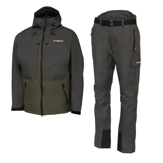 Greys Fin Jacket & Pants Combo dans le groupe Habits et chaussures / Waders et équipement de wading / Kits wading l\'adresse Sportfiskeprylar.se (GREYSFINCLOTHINGSET)