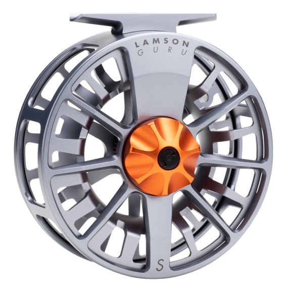 Lamson Guru S HD Fly Reel Blaze dans le groupe Moulinet de pêche / Moulinets mouche et bobines suplémentaires / Moulinets de pêche à la mouche l\'adresse Sportfiskeprylar.se (GS-5PLUSHDREEL-BLAZEr)