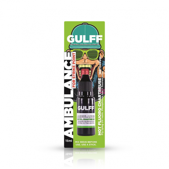 Gulff Ambulance 15ml dans le groupe Accessoires de pêche / Super Glue & Epoxy / Colle UV l\'adresse Sportfiskeprylar.se (GU15ACr)