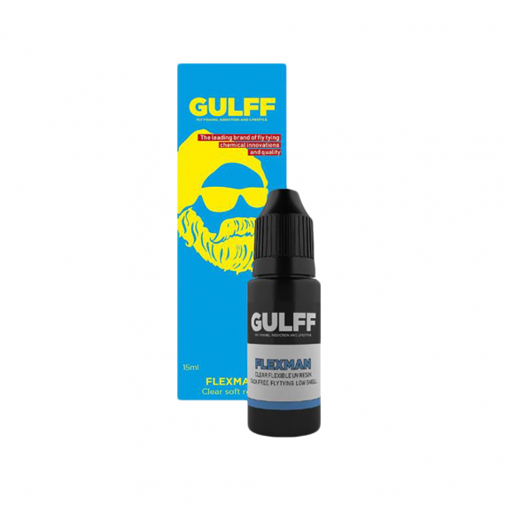 Gulff Flexman 15ml clear dans le groupe Outils et accessoires / Super Glue & Epoxy / Colle UV l\'adresse Sportfiskeprylar.se (GU15CX)