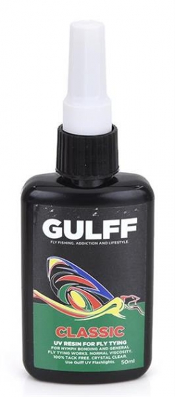 Gulff Classic 50ml Clear dans le groupe Outils et accessoires / Super Glue & Epoxy / Colle UV l\'adresse Sportfiskeprylar.se (GU50C)