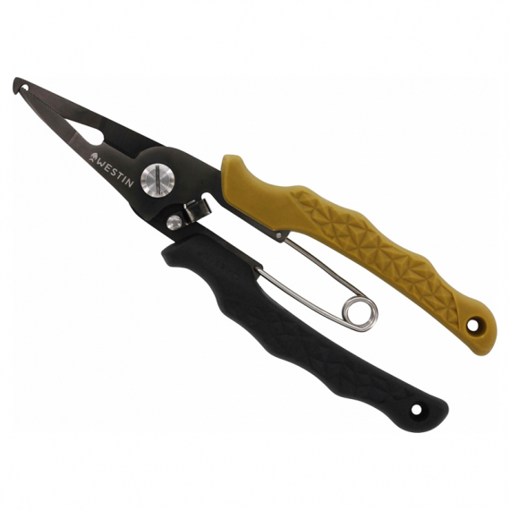 Westin HD Split Ring Plier XL 19cm Black Sand dans le groupe Accessoires de pêche / Pinces et ciseaux / Pince à anneaux brisés l\'adresse Sportfiskeprylar.se (H002-627-191)