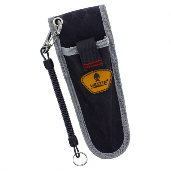 Westin Pliers Sheath with Lanyard Medium Diamond Black dans le groupe Accessoires de pêche / Pinces et ciseaux l\'adresse Sportfiskeprylar.se (H008-471-171)