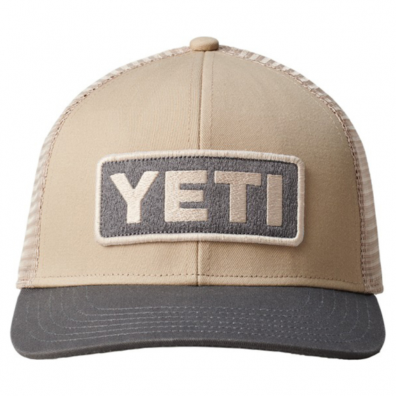 Yeti Logo Badge Sharptail Taupe/Grey dans le groupe Habits et chaussures / Casquettes et chapeaux / Casquettes / Casquettes trucker l\'adresse Sportfiskeprylar.se (H008T)