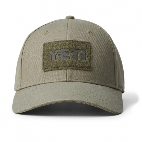 Yeti Velcro Badge Hat Highlands Olive dans le groupe Habits et chaussures / Casquettes et chapeaux / Casquettes / Casquettes Dad l\'adresse Sportfiskeprylar.se (H012O)