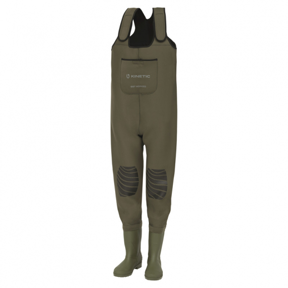 Kinetic NeoGaiter (Cleated) Olive dans le groupe Habits et chaussures / Waders et équipement de wading / Waders l\'adresse Sportfiskeprylar.se (H137-033-3839r)