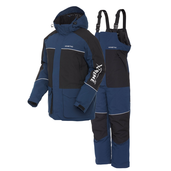 Kinetic X-Treme Winter Suit Black/Navy dans le groupe Habits et chaussures / Habits / Combinaisons de pêche l\'adresse Sportfiskeprylar.se (H212-658-Lr)