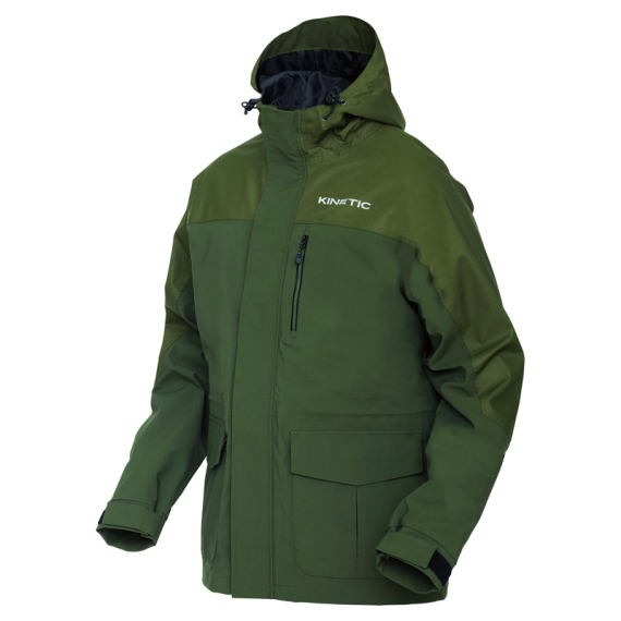 Kinetic Strider Jacket Army Green dans le groupe Habits et chaussures / Habits / veste de peche, veste pecheur / Vestes de pluie l\'adresse Sportfiskeprylar.se (H214-500-Sr)