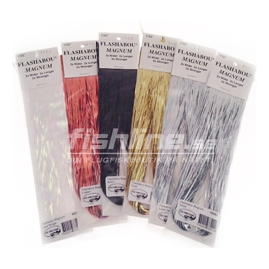Flashabou Magnum - Mint dans le groupe Hameçons et terminal tackle / Fabrication mouche / Matériel de montage de mouches / Flash et syntétiques l\'adresse Sportfiskeprylar.se (H3207)