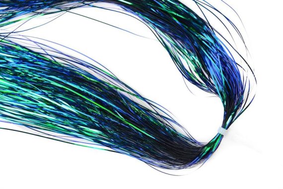 Flashabou Magnum - Pearl Dyed Sapphire dans le groupe Hameçons et terminal tackle / Fabrication mouche / Matériel de montage de mouches / Flash et syntétiques l\'adresse Sportfiskeprylar.se (H3431)