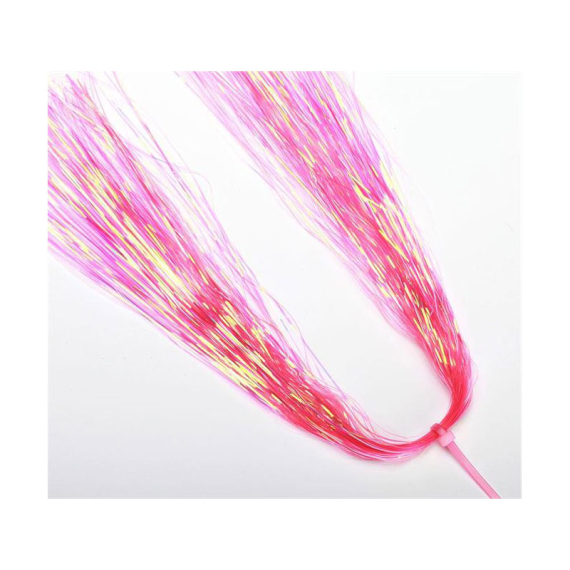 Flashabou Magnum Pearl Dyed - Pink dans le groupe Hameçons et terminal tackle / Fabrication mouche / Matériel de montage de mouches / Flash et syntétiques l\'adresse Sportfiskeprylar.se (H3465)