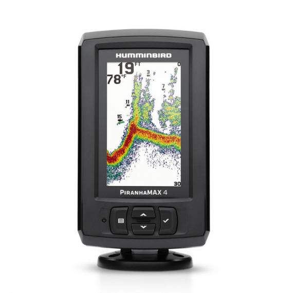 Humminbird PiranhaMAX 4 ekolod 4,3\'\' inkl. givare dans le groupe Électronique marine et bateau / Sondeur et GPS / Sonars l\'adresse Sportfiskeprylar.se (H410150-1)