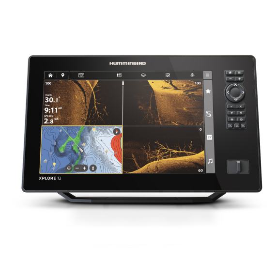 Humminbird XPLORE 12 CMSI+ With Transducer dans le groupe Électronique marine et bateau / Sondeur et GPS / Echosondeur, sondeur peche l\'adresse Sportfiskeprylar.se (H412020-1M)