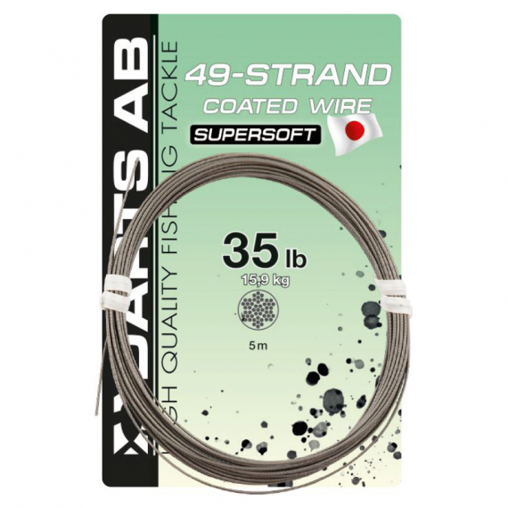 Darts 49 Strand Coated Wires 5m dans le groupe Techniques de pêche / Peche carnassier / Hameçons et terminal tackle l\'adresse Sportfiskeprylar.se (H516-055r)