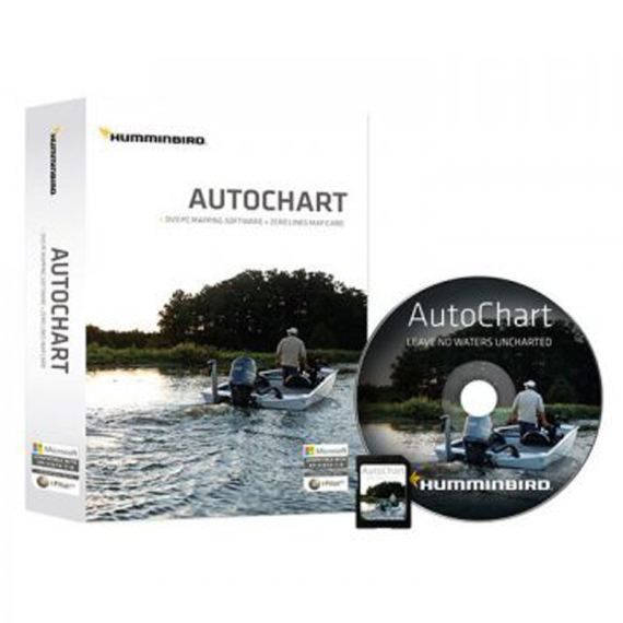 Humminbird Autochart dans le groupe Électronique marine et bateau / Cartes l\'adresse Sportfiskeprylar.se (H600031-1M)