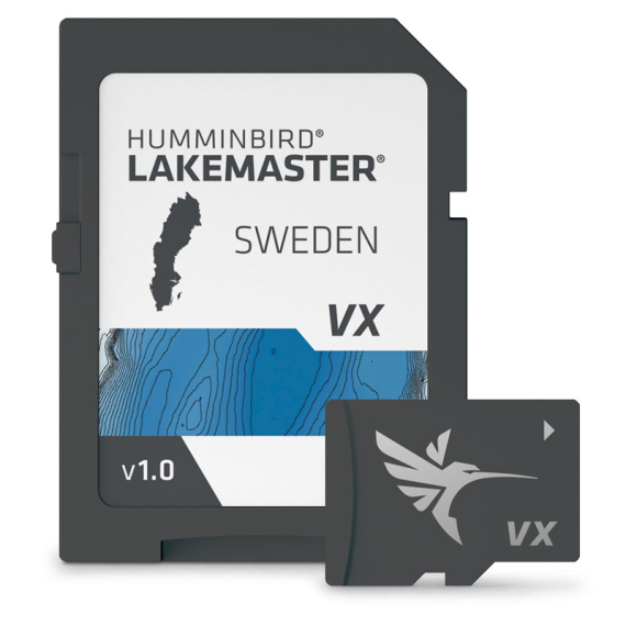 Humminbird Lakemaster VX Standard Sweden dans le groupe Électronique marine et bateau / Cartes l\'adresse Sportfiskeprylar.se (H601022-1LMB)
