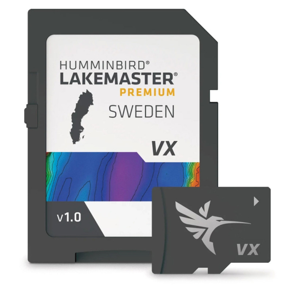 Humminbird Lakemaster VX Premium Sweden dans le groupe Électronique marine et bateau / Cartes l\'adresse Sportfiskeprylar.se (H602022-1)