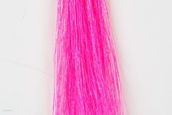 Fluo Neon Flashabou - Pink dans le groupe Hameçons et terminal tackle / Fabrication mouche / Matériel fabrication mouche / Flash et syntétiques l\'adresse Sportfiskeprylar.se (H6983)