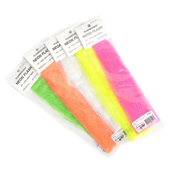 Fluo Neon Flashabou dans le groupe Hameçons et terminal tackle / Fabrication mouche / Matériel de montage de mouches / Flash et syntétiques l\'adresse Sportfiskeprylar.se (H6984r)