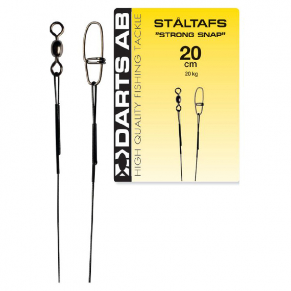 Darts Wire Leader Strong Snap dans le groupe Hameçons et terminal tackle / Leaders et Bas de ligne l\'adresse Sportfiskeprylar.se (H7001-40r)